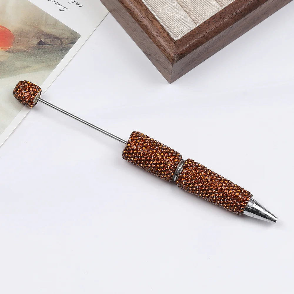 DIY Rhinestone Pens/Beaded Pen Accessories/Beadable Pen