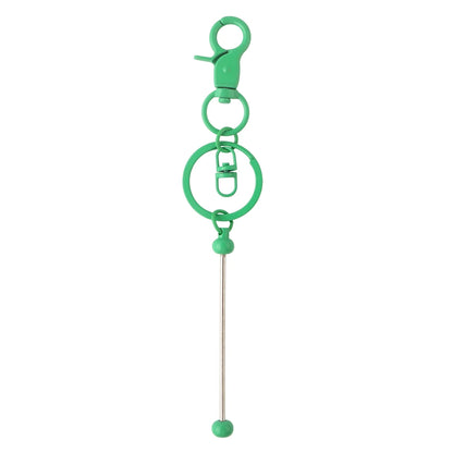 Kovict 20-100Pcs Beadable Keychain Bars For Beads Blank Keychain Metal Beaded Keychain For Keychain DIY Projects Pendant Jewelry