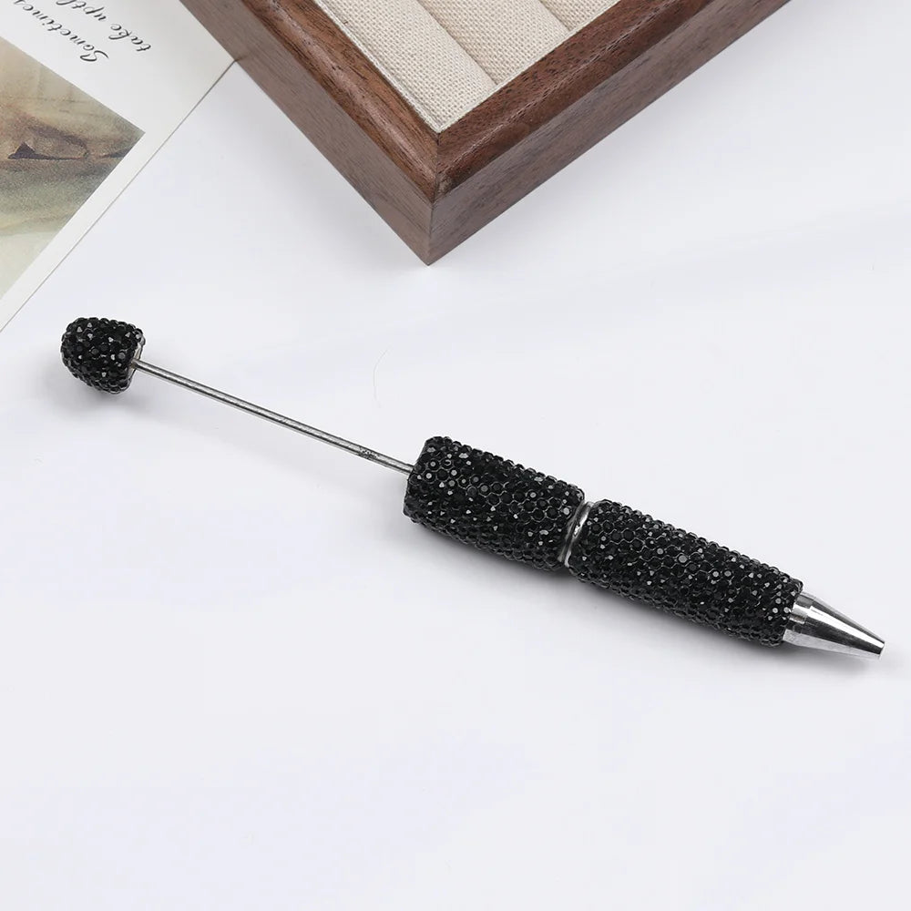 DIY Rhinestone Pens/Beaded Pen Accessories/Beadable Pen