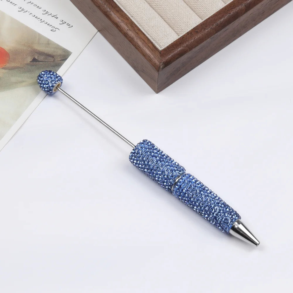 DIY Rhinestone Pens/Beaded Pen Accessories/Beadable Pen