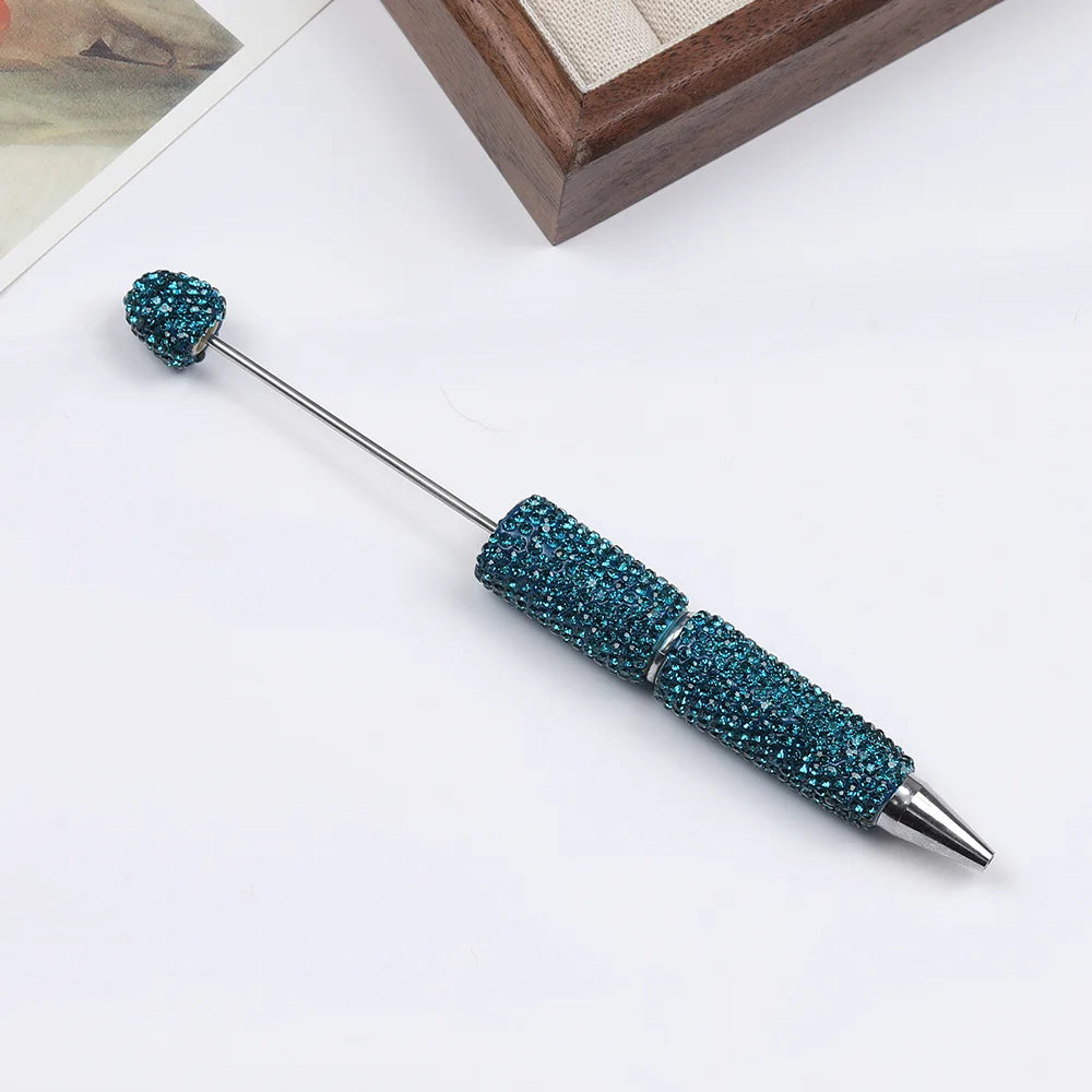 DIY Rhinestone Pens/Beaded Pen Accessories/Beadable Pen
