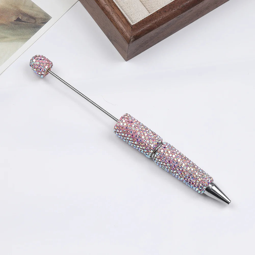 DIY Rhinestone Pens/Beaded Pen Accessories/Beadable Pen