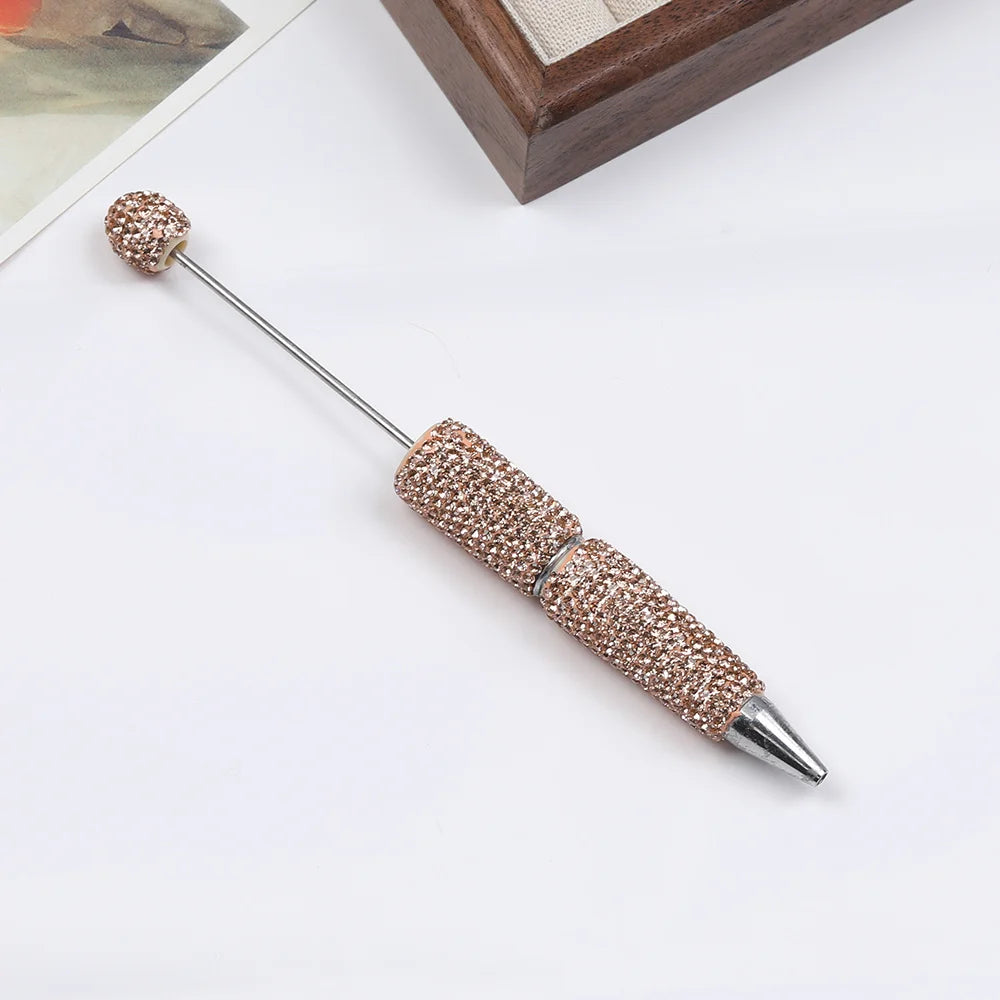 DIY Rhinestone Pens/Beaded Pen Accessories/Beadable Pen