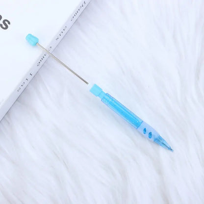 DIY Beaded Pencil for Students Non Sharpening Pencil 0.5 Non Refilling Beadable Automatic Cute Writing Pencil Wholesale