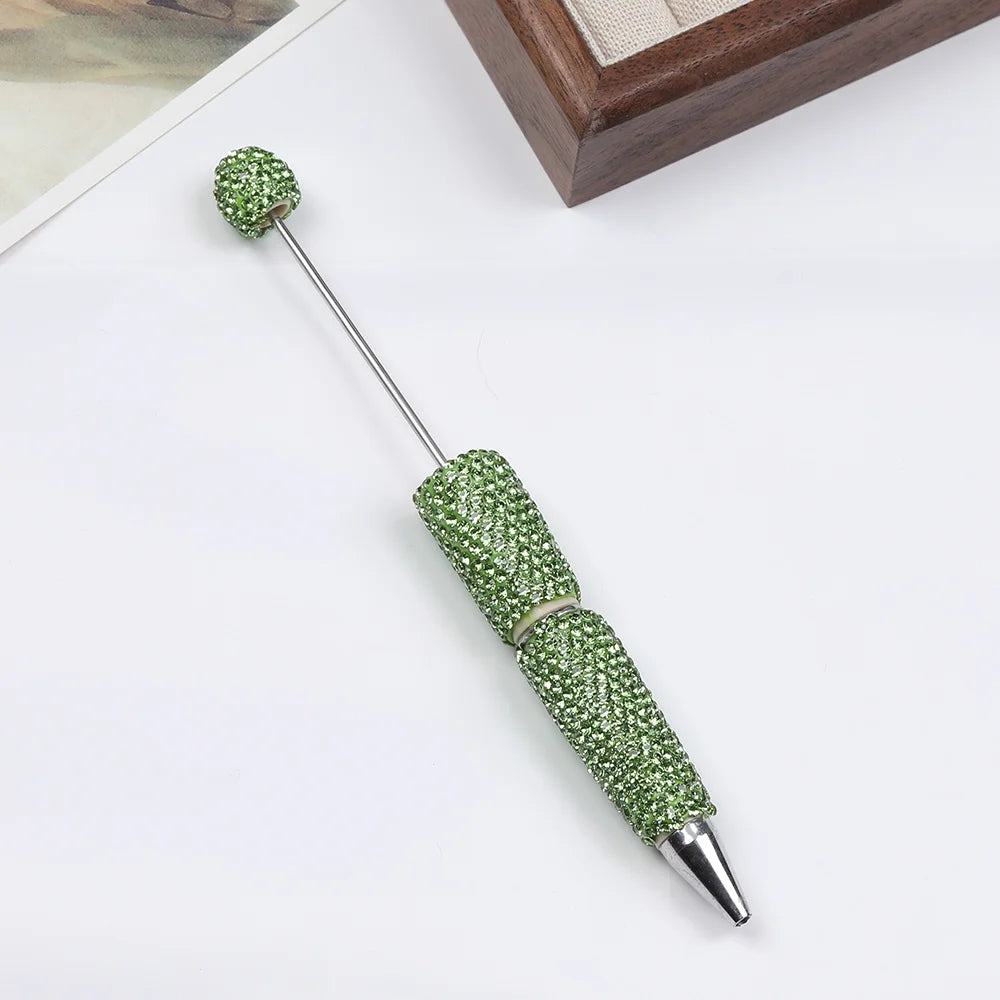 DIY Rhinestone Pens/Beaded Pen Accessories/Beadable Pen