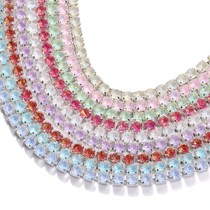 SS12 Opal Mocha Series Claw Chain Rhinestone Flatback Crystal Jewelry Making DIY Crafts Accessories Sew On Clothes Decoration