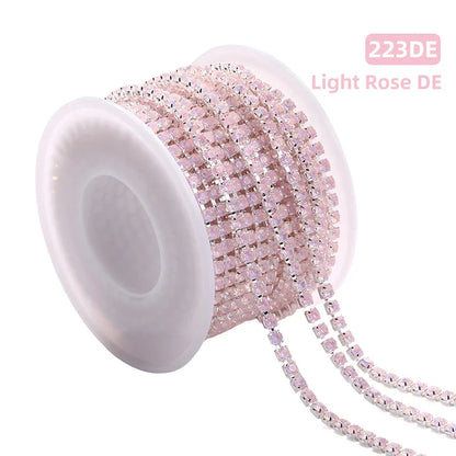 SS12 Opal Mocha Series Claw Chain Rhinestone Flatback Crystal Jewelry Making DIY Crafts Accessories Sew On Clothes Decoration