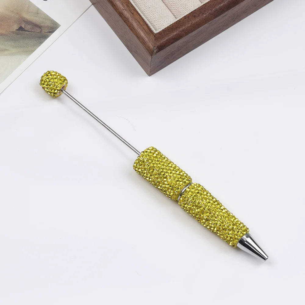 DIY Rhinestone Pens/Beaded Pen Accessories/Beadable Pen