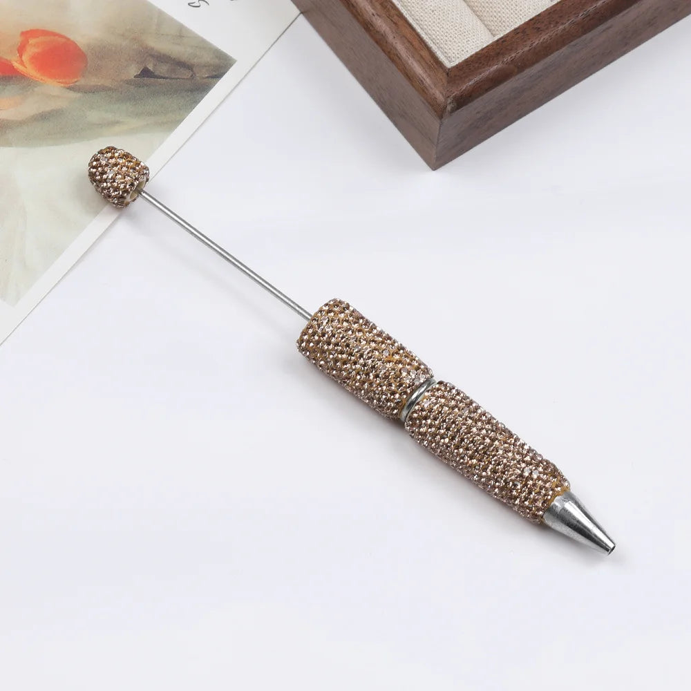 DIY Rhinestone Pens/Beaded Pen Accessories/Beadable Pen
