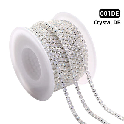 SS12 Opal Mocha Series Claw Chain Rhinestone Flatback Crystal Jewelry Making DIY Crafts Accessories Sew On Clothes Decoration