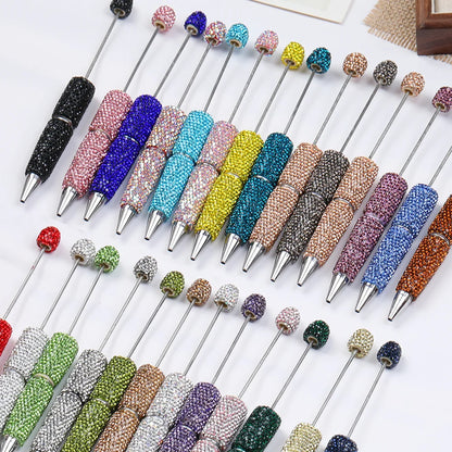DIY Rhinestone Pens/Beaded Pen Accessories/Beadable Pen