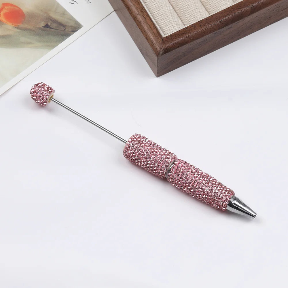 DIY Rhinestone Pens/Beaded Pen Accessories/Beadable Pen