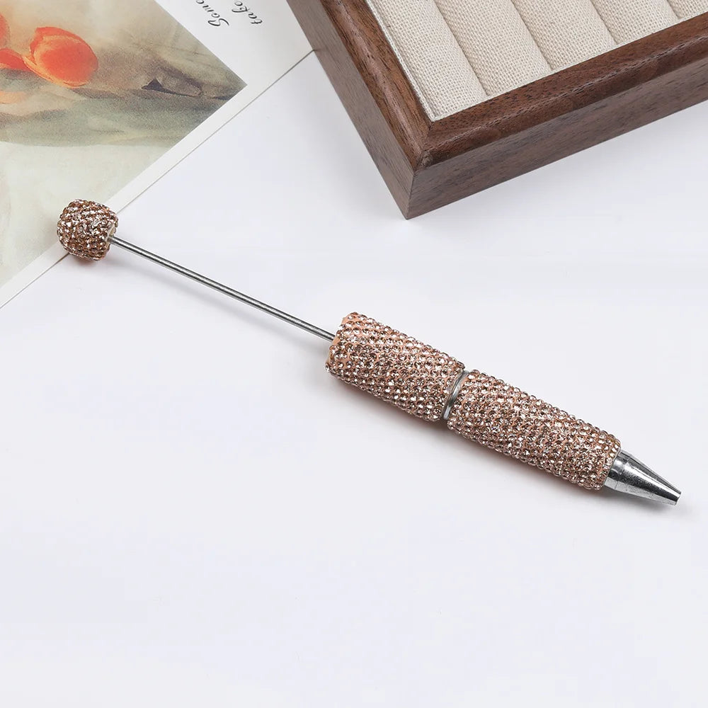 DIY Rhinestone Pens/Beaded Pen Accessories/Beadable Pen