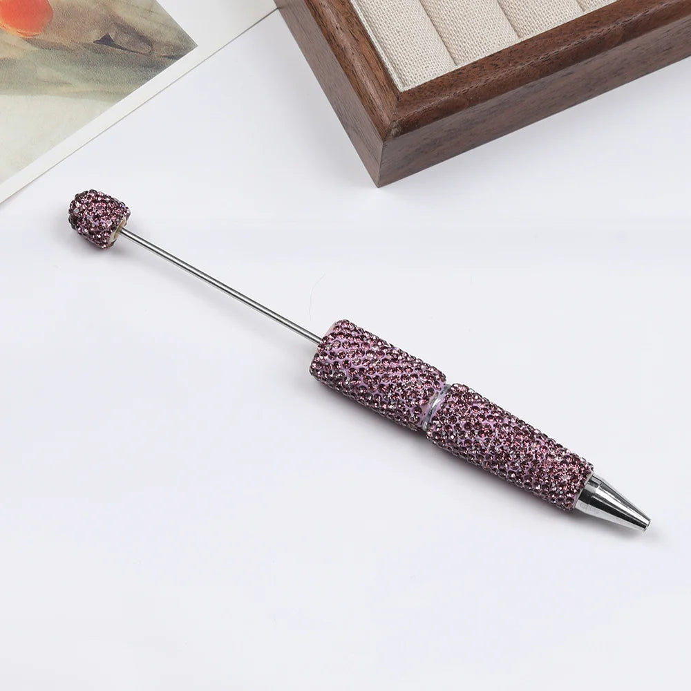 DIY Rhinestone Pens/Beaded Pen Accessories/Beadable Pen