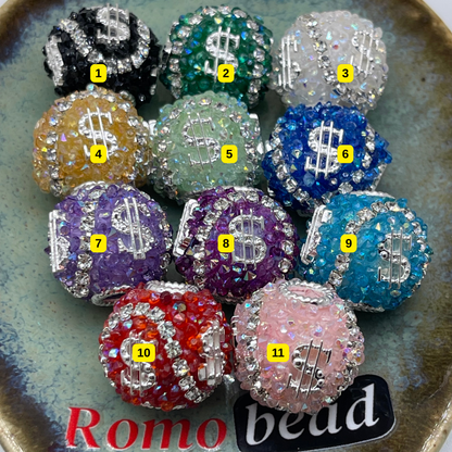 [2] Fancy Round Beads for DIY Pen - KeyChain Phone Chain Crafty Accessories