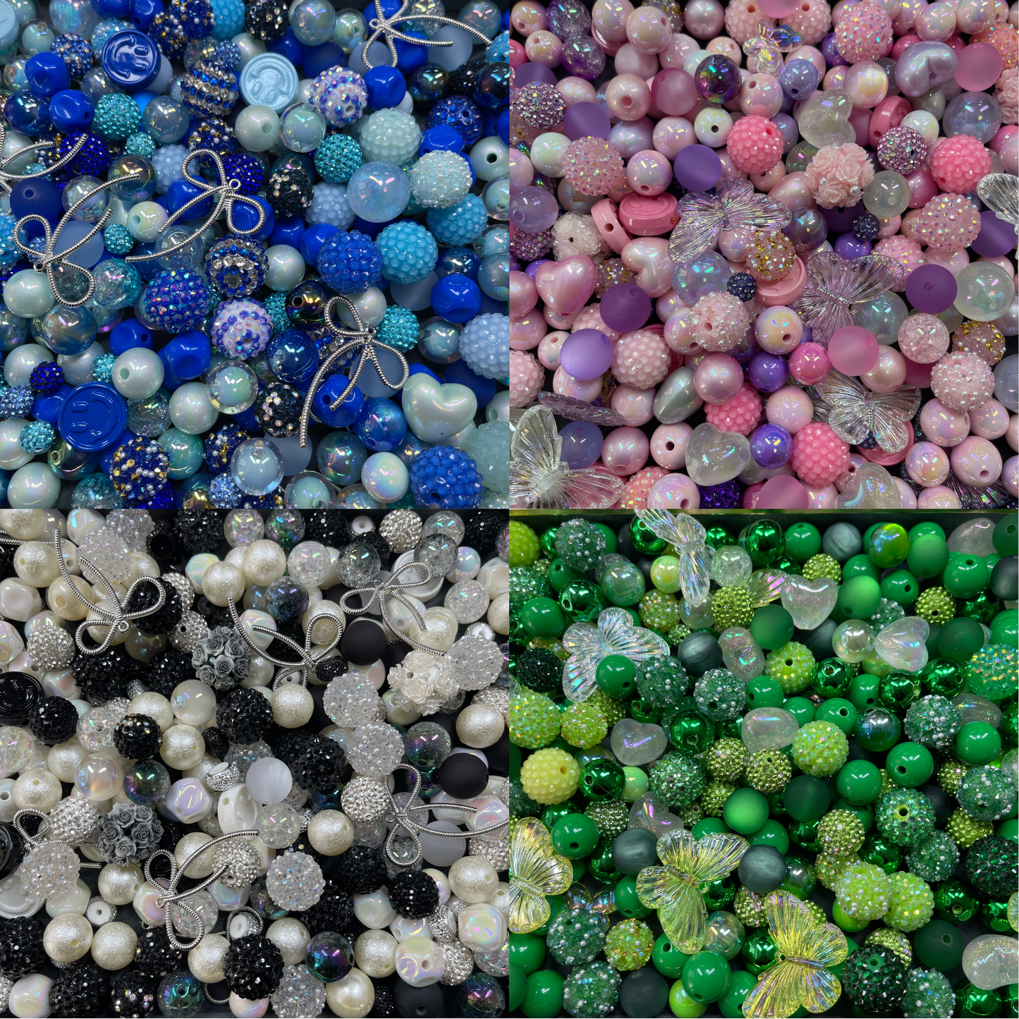 Colorful Beads Collection for Beadable Pens - DIY Craft Supplies