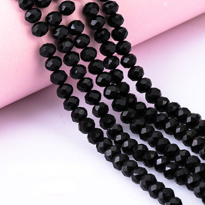 6mm 8mm Flat Bead with Hole in The Middle for Bracelet Necklace Accessories