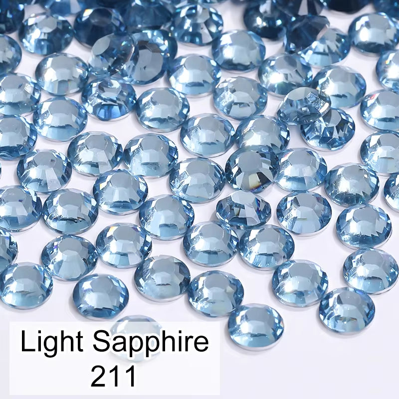 Hot Sell 5000pcs/bag SS16 4mm Flat Back Crystal Non Hotfix Resin Rhinestone for Nail Art DIY