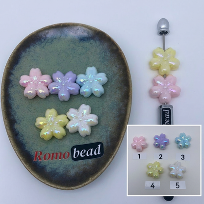 Composite image for flower beads