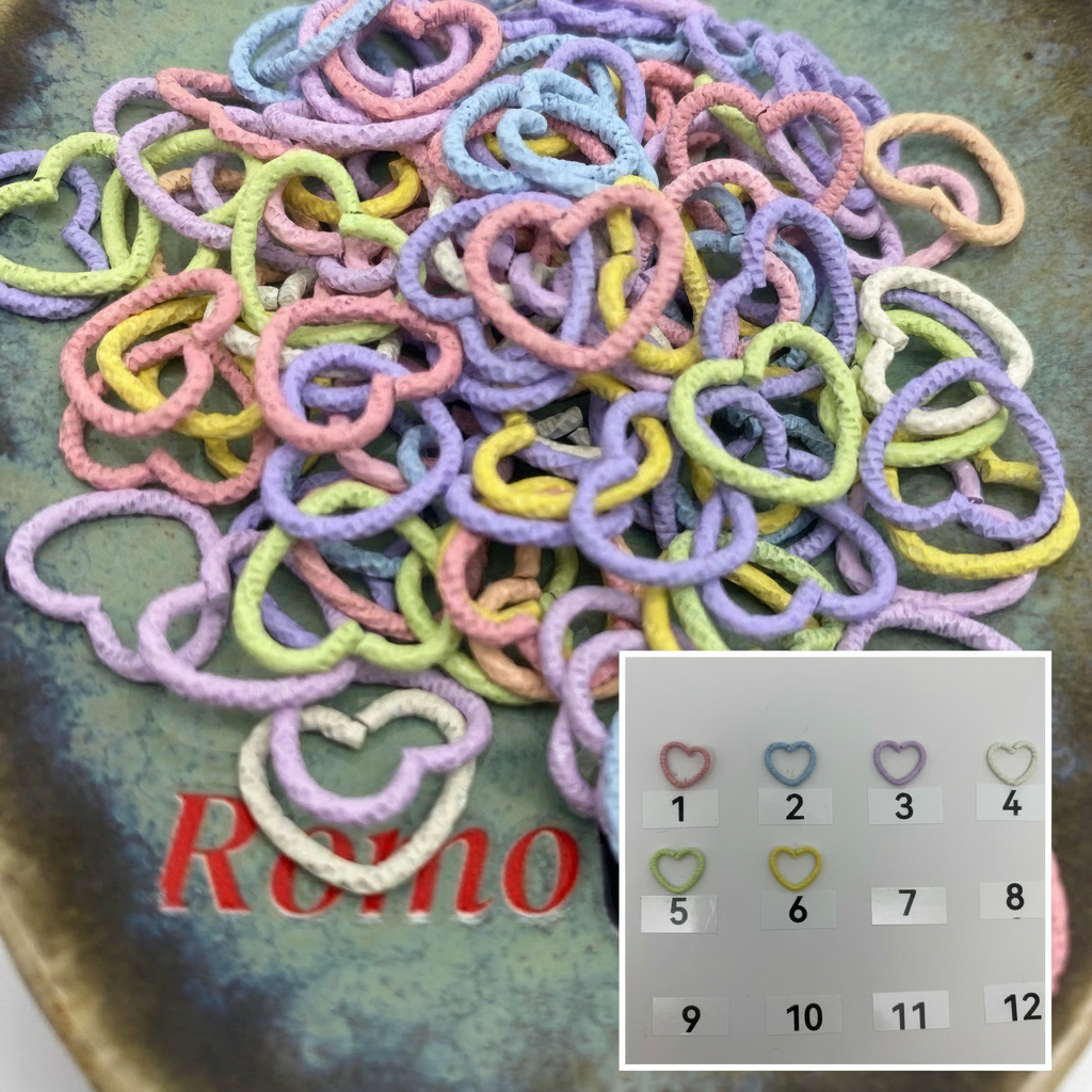 Composite image for heart ring