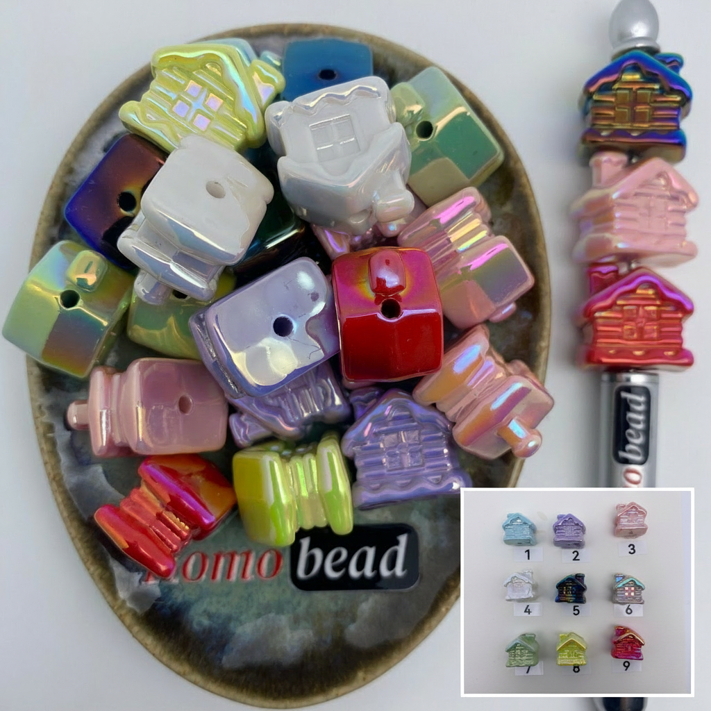 Composite image for house UV beads