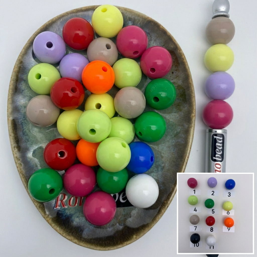 Composite image for round 16mm beads