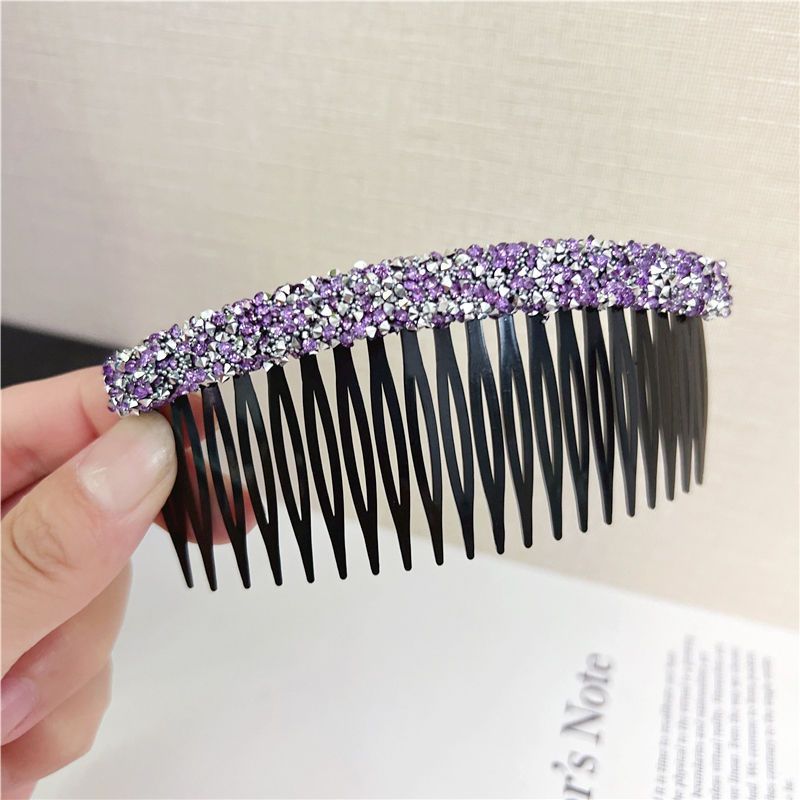 Elegant hair comb 2025 spring/summer new arrival - flyaway hair tamer, bangs hair clip, headwear, non-slip updo comb, hair accessories