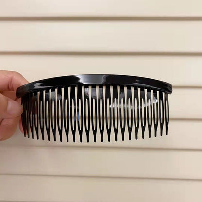 Elegant hair comb 2025 spring/summer new arrival - flyaway hair tamer, bangs hair clip, headwear, non-slip updo comb, hair accessories