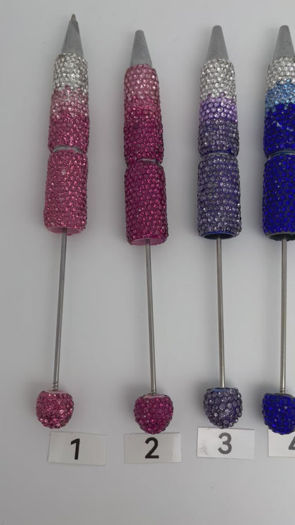 Rhinestone ombré pen