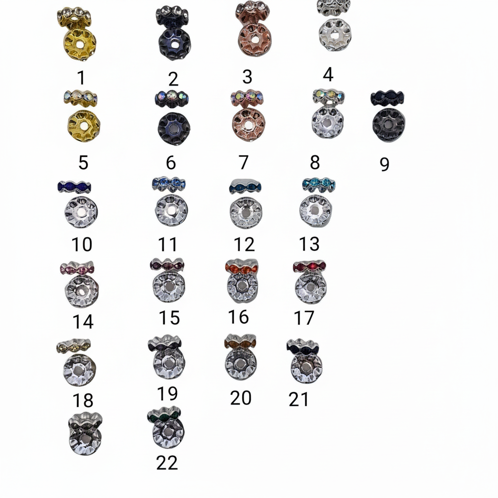 Product photo with clean white background and new small numbers